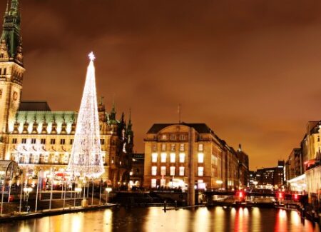 Hamburg im Winter