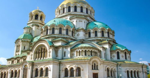 St. Alexander Nevsky Cathedral in Sofia, Bulgaria