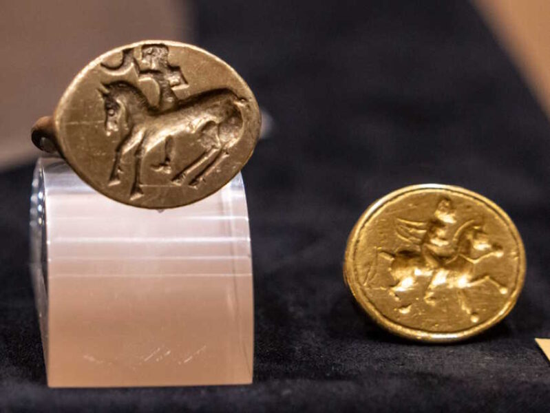 Thrakische Siegelringe, Gold, 4. Jahrhundert v. Chr.