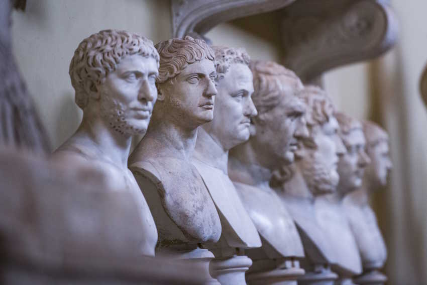 Skulpturen im Palazzo Nuovo