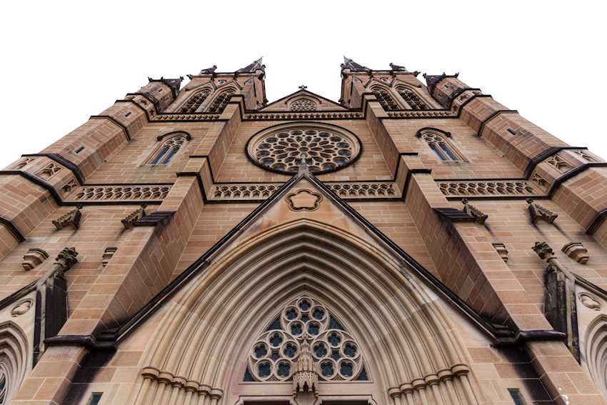 Front der Kathedrale