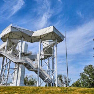 Aussichtsturm Wolkenhain auf dem Kienberg Berlin
