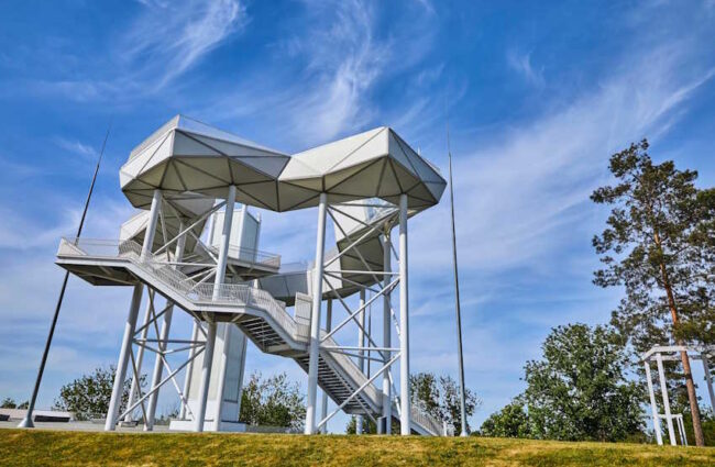 Wolkenhain auf dem Kienberg Berlin