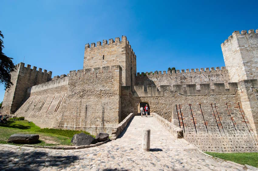 Castelo de Sao Jorge, Lissabon