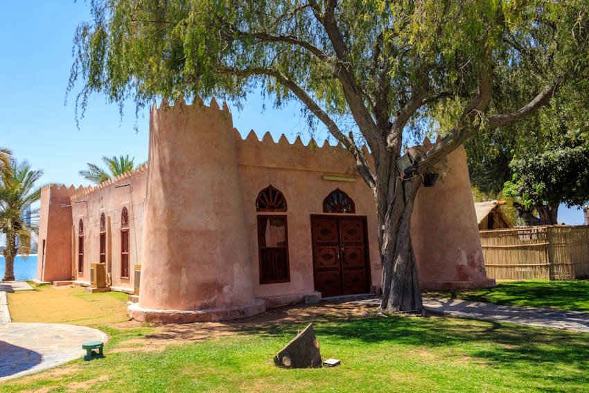 Festung im Heritage Village Abu Dhabi